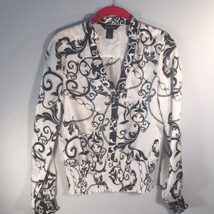 White House Black Market Blouse Size 4